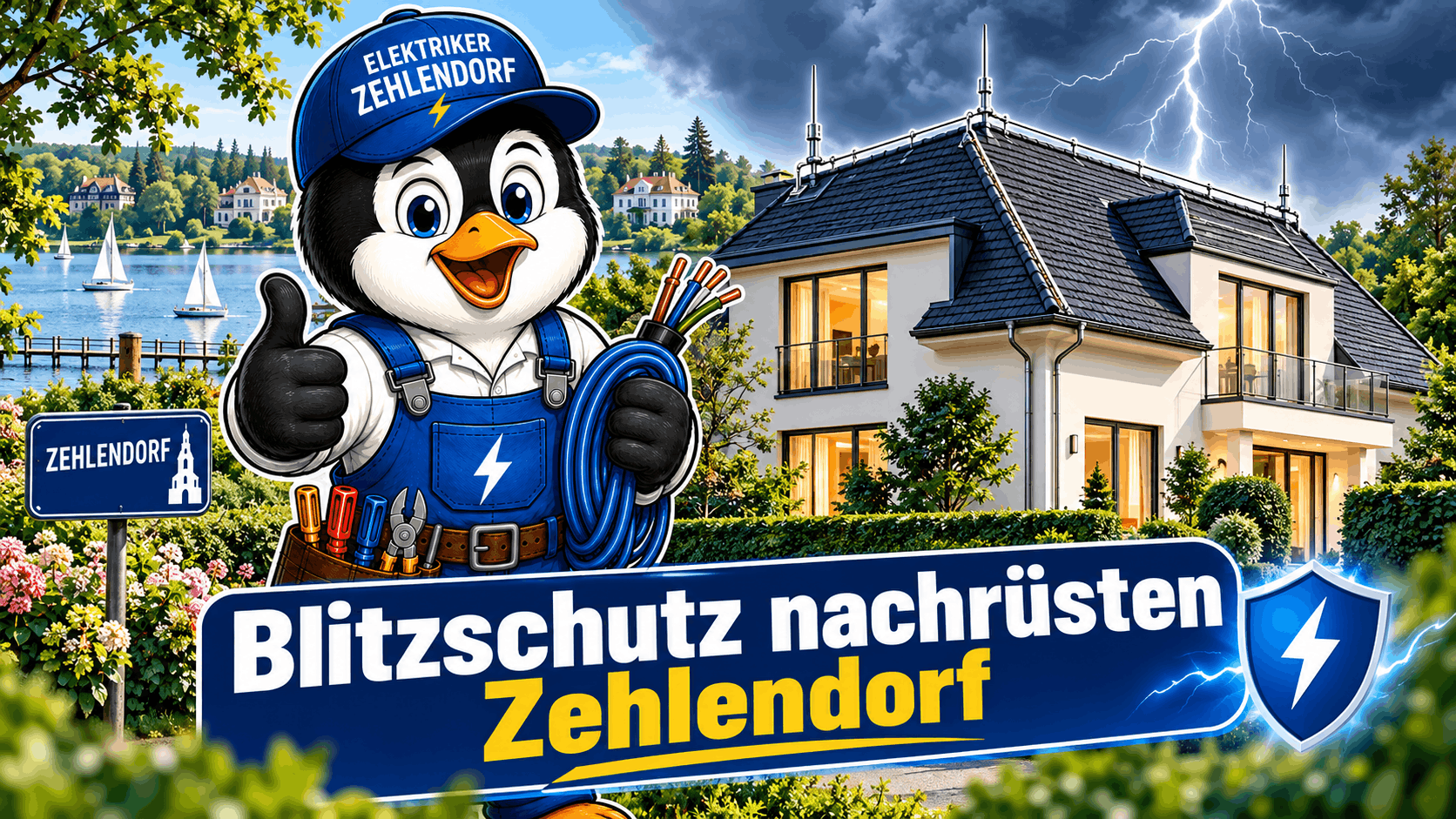 Blitzschutz nachrüsten Zehlendorf Blitzschutz nachrüsten Zehlendorf