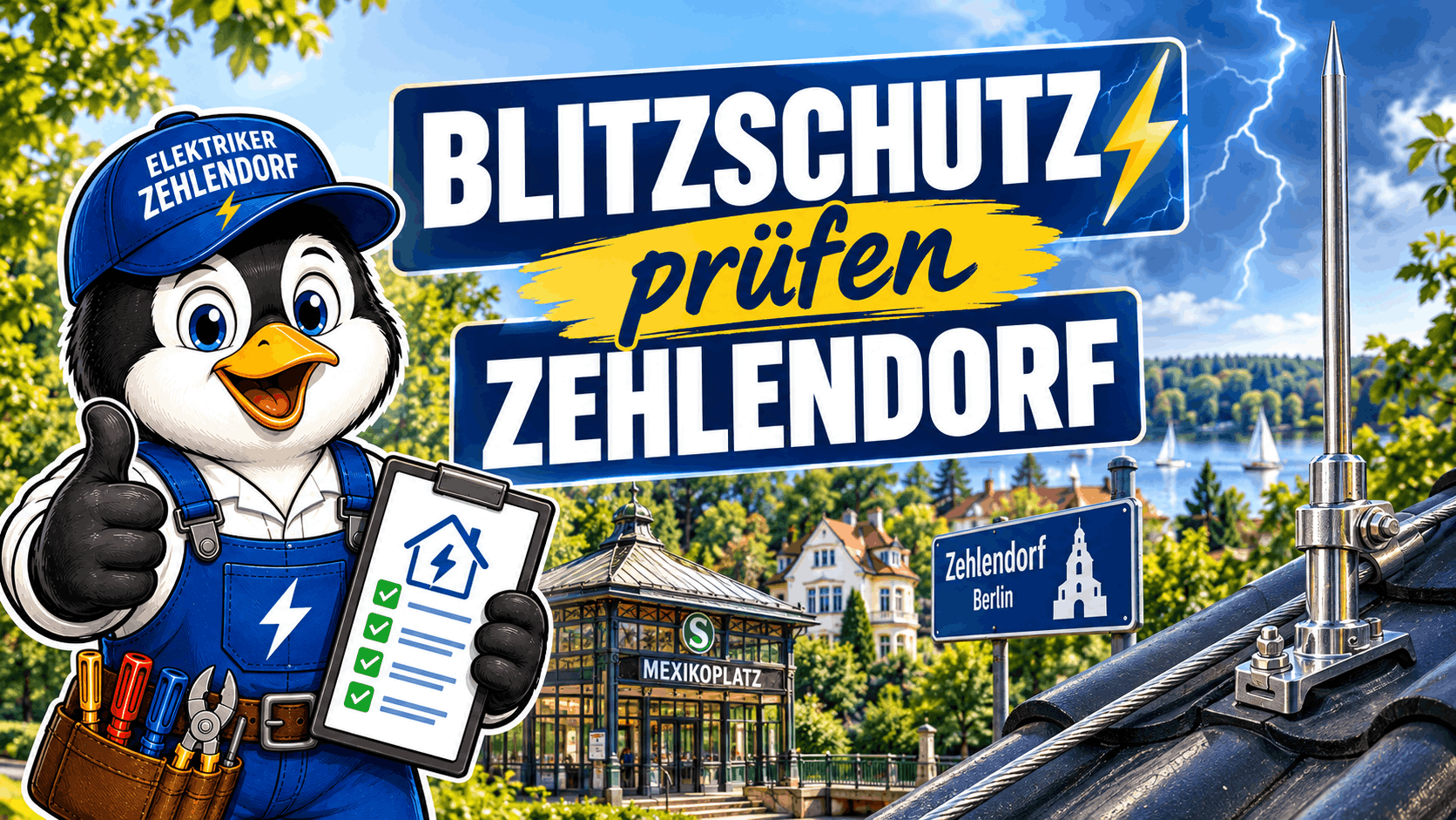 Blitzschutz prüfen Zehlendorf Blitzschutz prüfen Zehlendorf